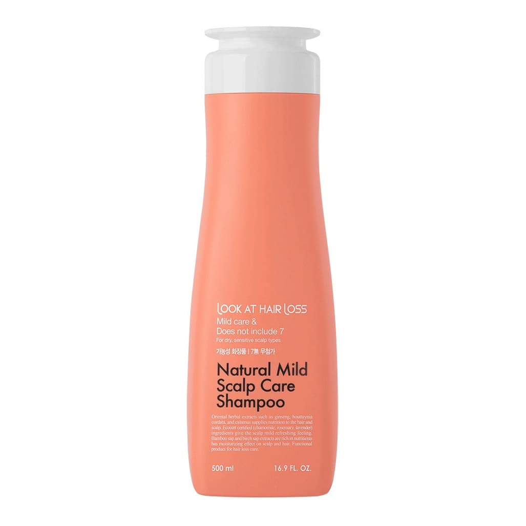 Look At Hair Loss Natural Mild Scalp Care Shampoo
