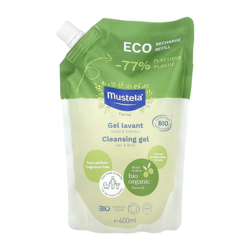 Eco Recharge Refill, Family, Cleansing Gel, Hair & Body