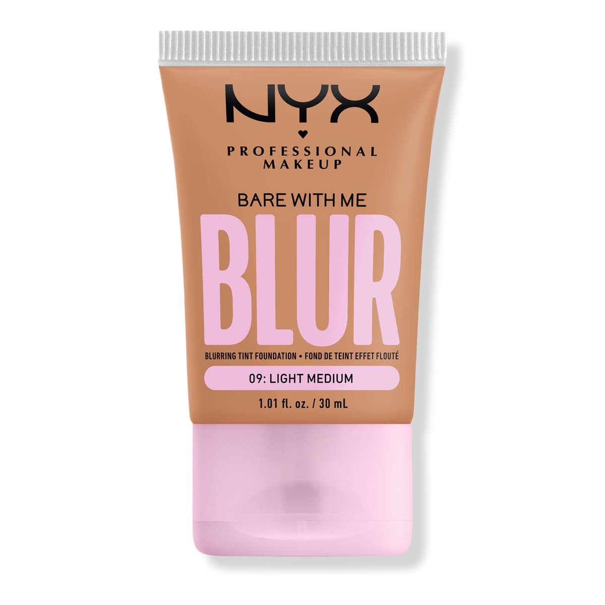 Bare With Me Blur Tint Soft Matte Foundation, #09: Light Medium