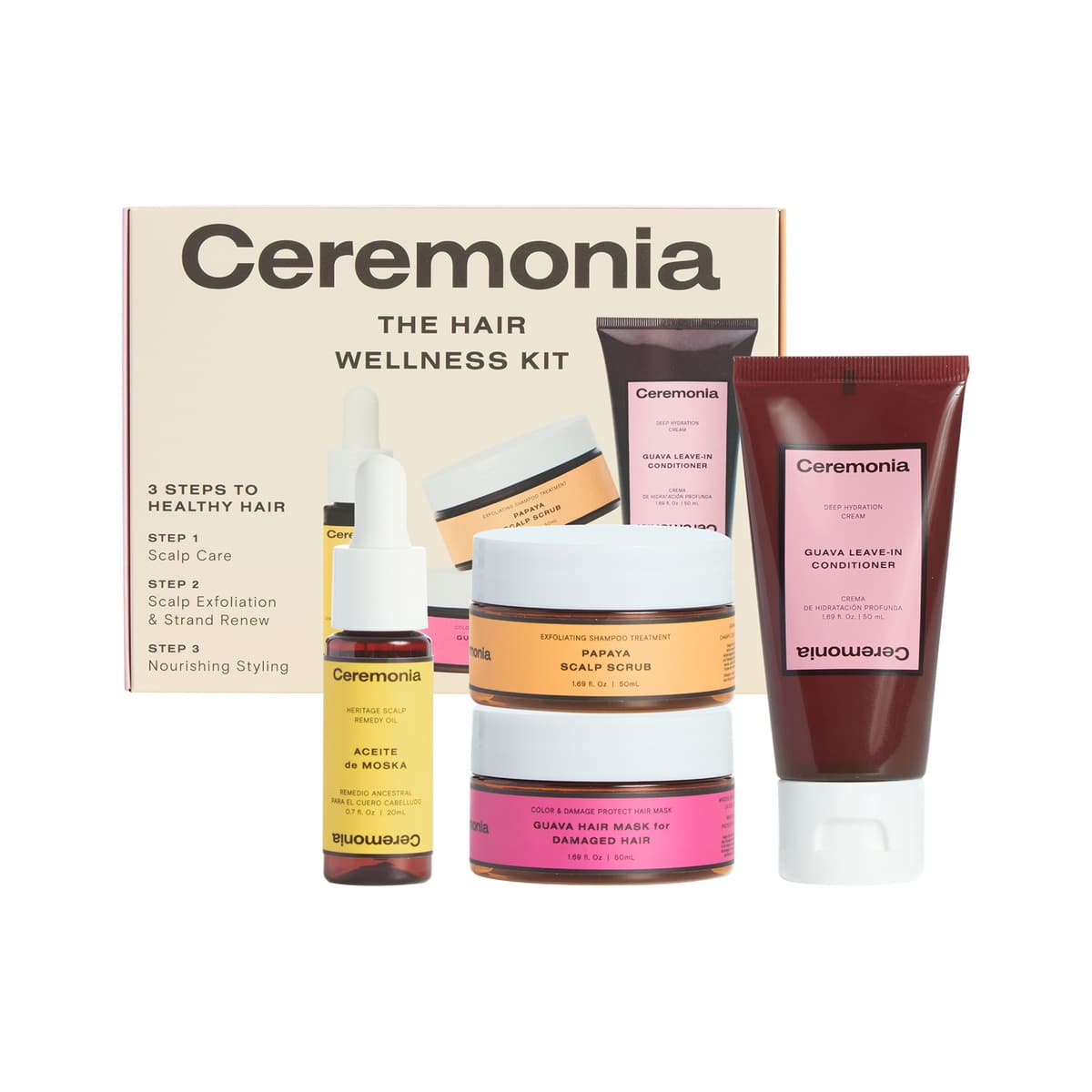 Mini Bestsellers Hair Wellness Set