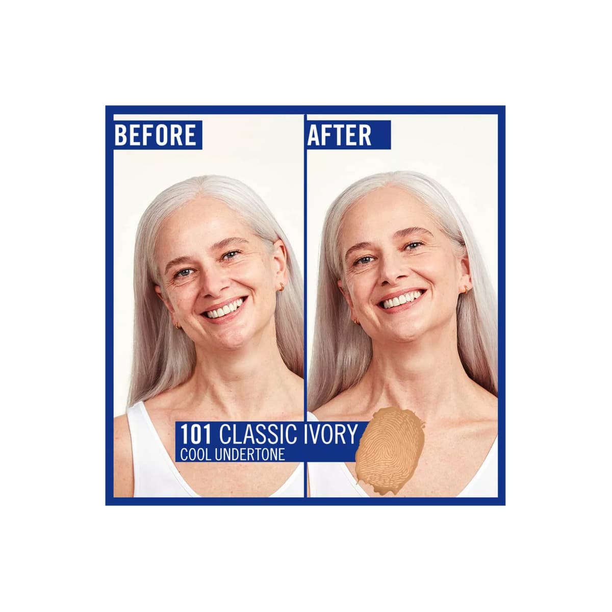 Match Perfection Foundation SPF 20, #101 Classic Ivory