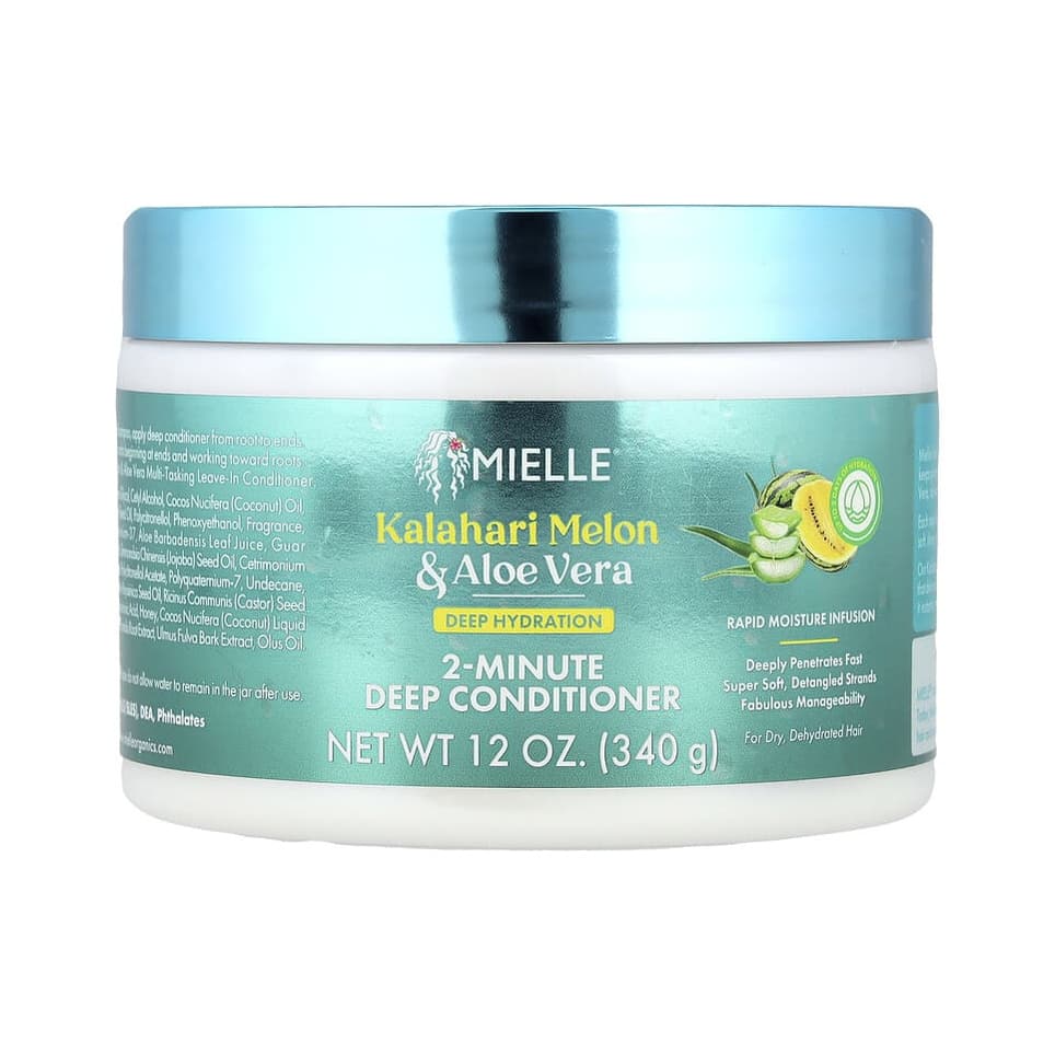 Deep Hydration 2-Minute Deep Conditioner, For Dry, Dehydrated Hair, Kalahari Melon & Aloe Vera