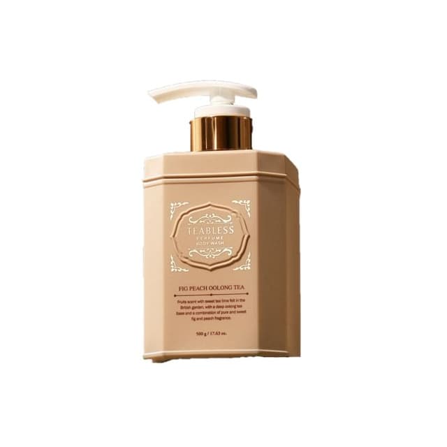 Teabless Perfume Body Wash, Fig Peach Oolong Tea