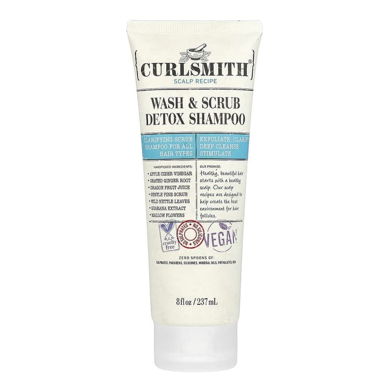 Wash & Scrub Detox Shampoo, All Hair Types