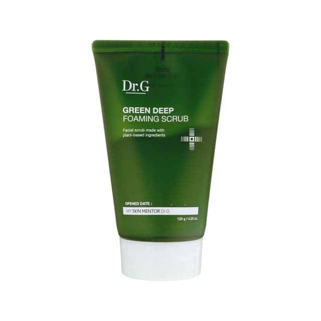 Green Deep Foaming Scrub