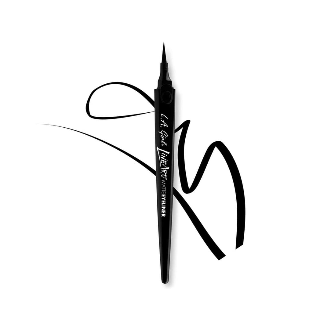Line Art Matte Eyeliner Pen Intense Black