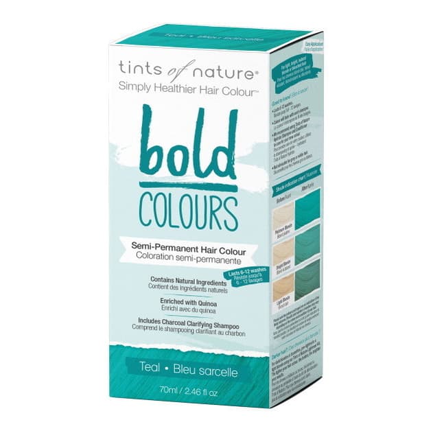 Semi-Permanent Hair Bold Teal