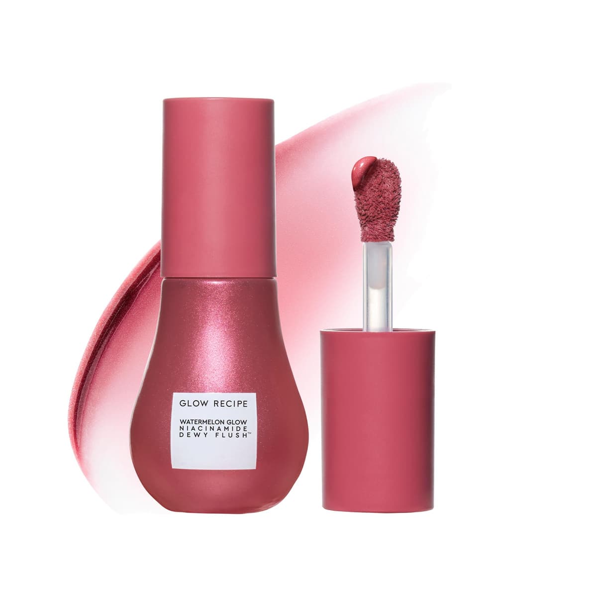 Watermelon Glow Niacinamide Dewy Flush - Brightening Serum Blush, Berry Flush