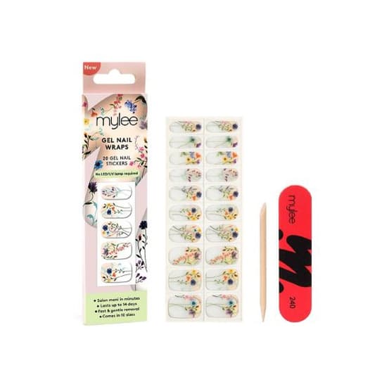 Gel Nail Wraps Blooming Lovely x20 Wraps