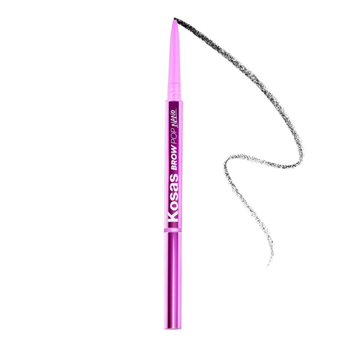 Brow Pop Nano Ultra-Fine Detailing + Feathering Eyebrow Pencil, Black