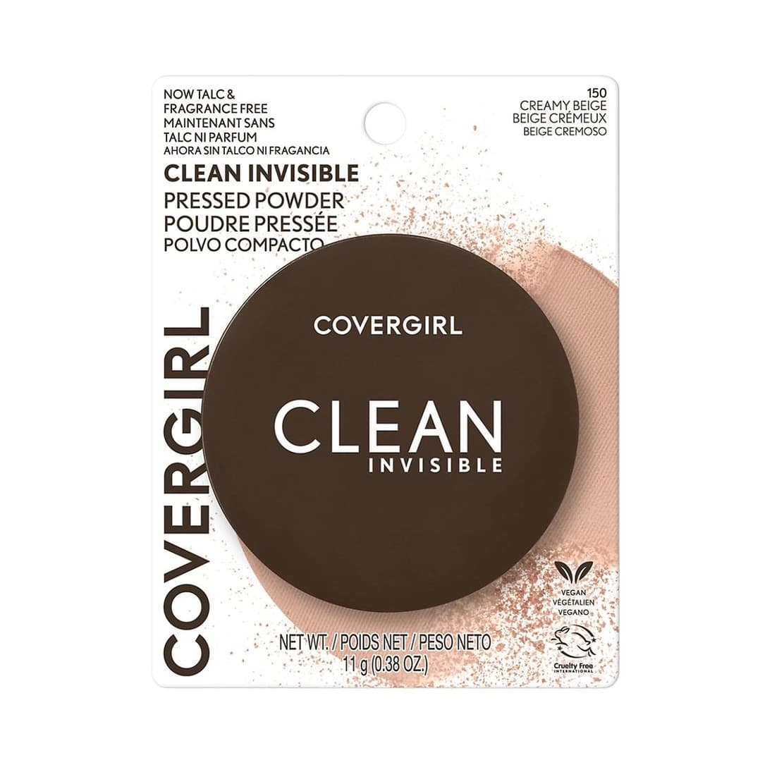 Invisible Pressed Powder, Creamy Beige