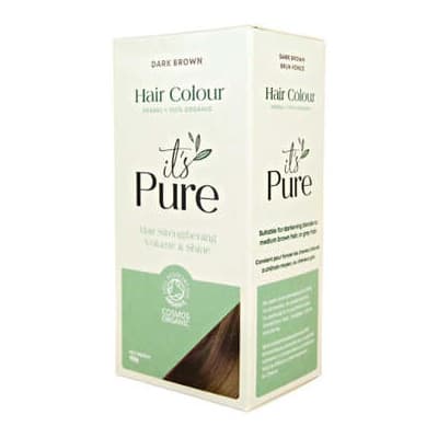 Dark Brown 100% Natural Hair Dye