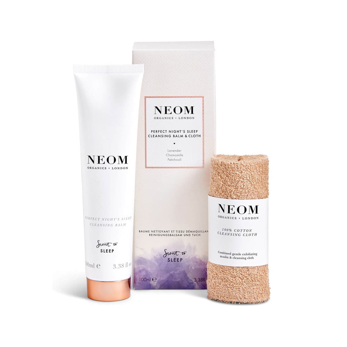Wellbeing Perfect Night's Sleep Cleansing Balm and Cloth