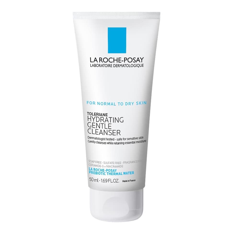 Hydrating Gentle Face Cleanser with Ceramides for Normal to Dry Sensitive Skin
