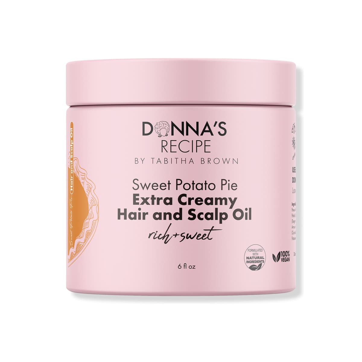 Sweet Potato Pie Extra Creamy Hair and Scalp Oil