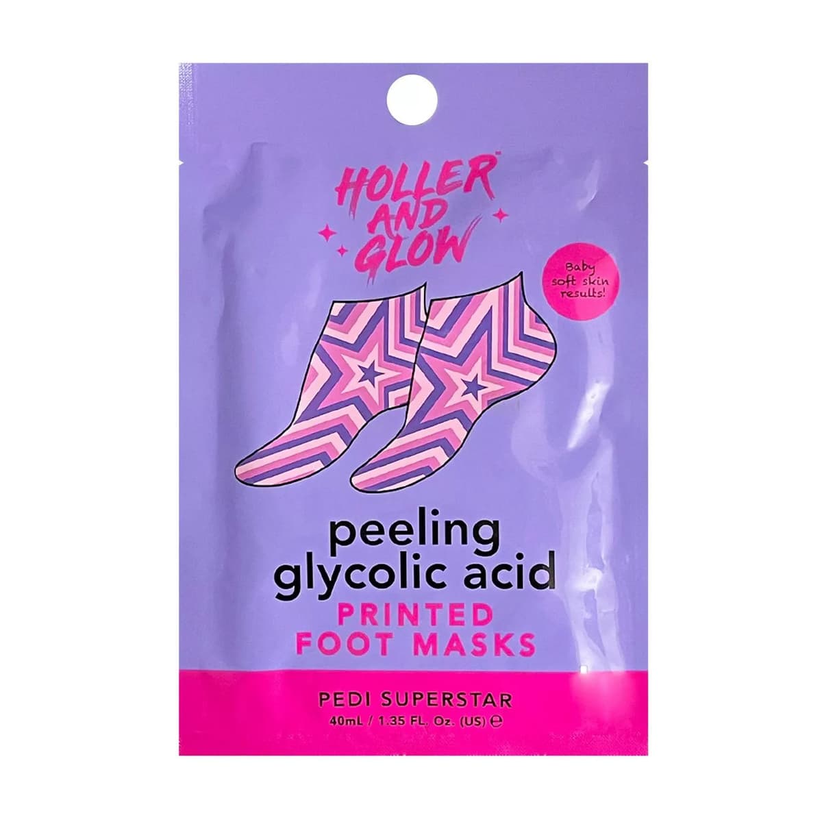 Pedi Superstar Peeling Glycolic Acid Foot Mask