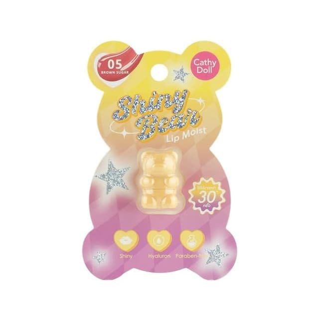 Shiny Bear Lip Moist, #05 Brown Sugar