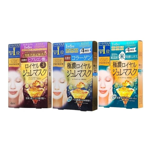 Clear Turn Premium Royal Gelee Mask, Collagen - Firming