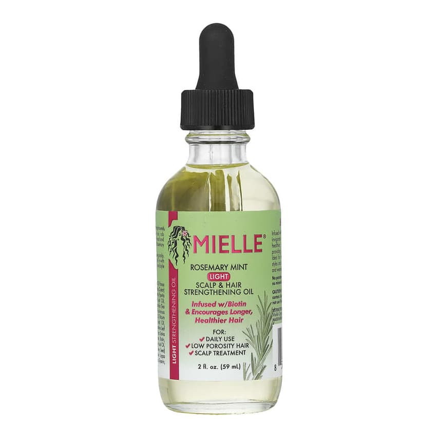 Light Scalp & Hair Strengthening Oil, Rosemary Mint