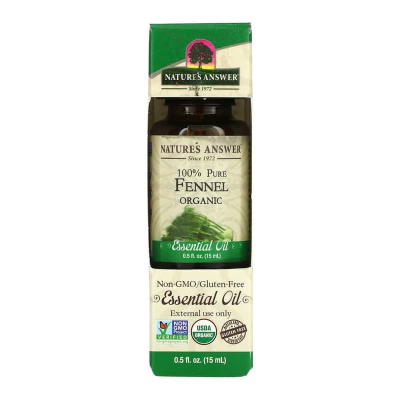 100% Pure Organic Essential Oil, Fennel
