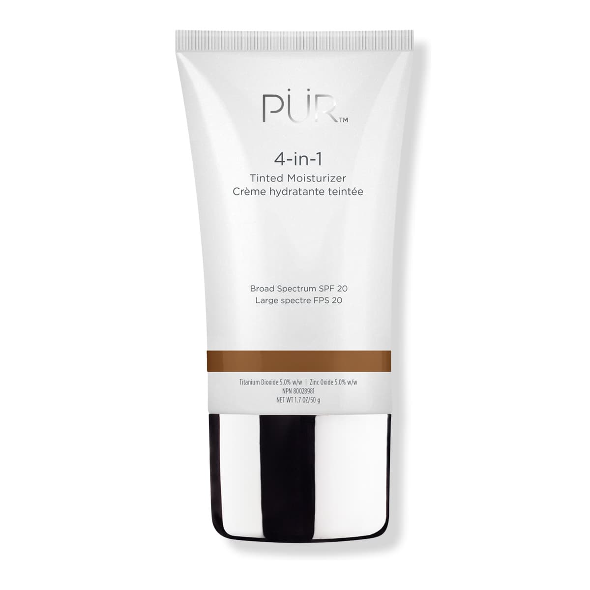 4-in-1 Tinted Moisturizer Broad Spectrum SPF 20, Dark Almond DG6