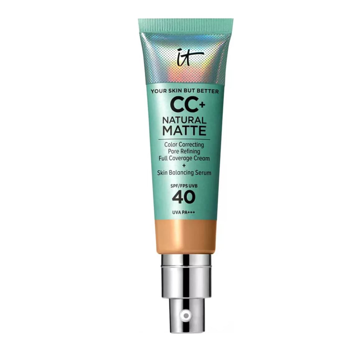 Your Skin But Better CC+ Natural Matte with SPF 40, medium tan