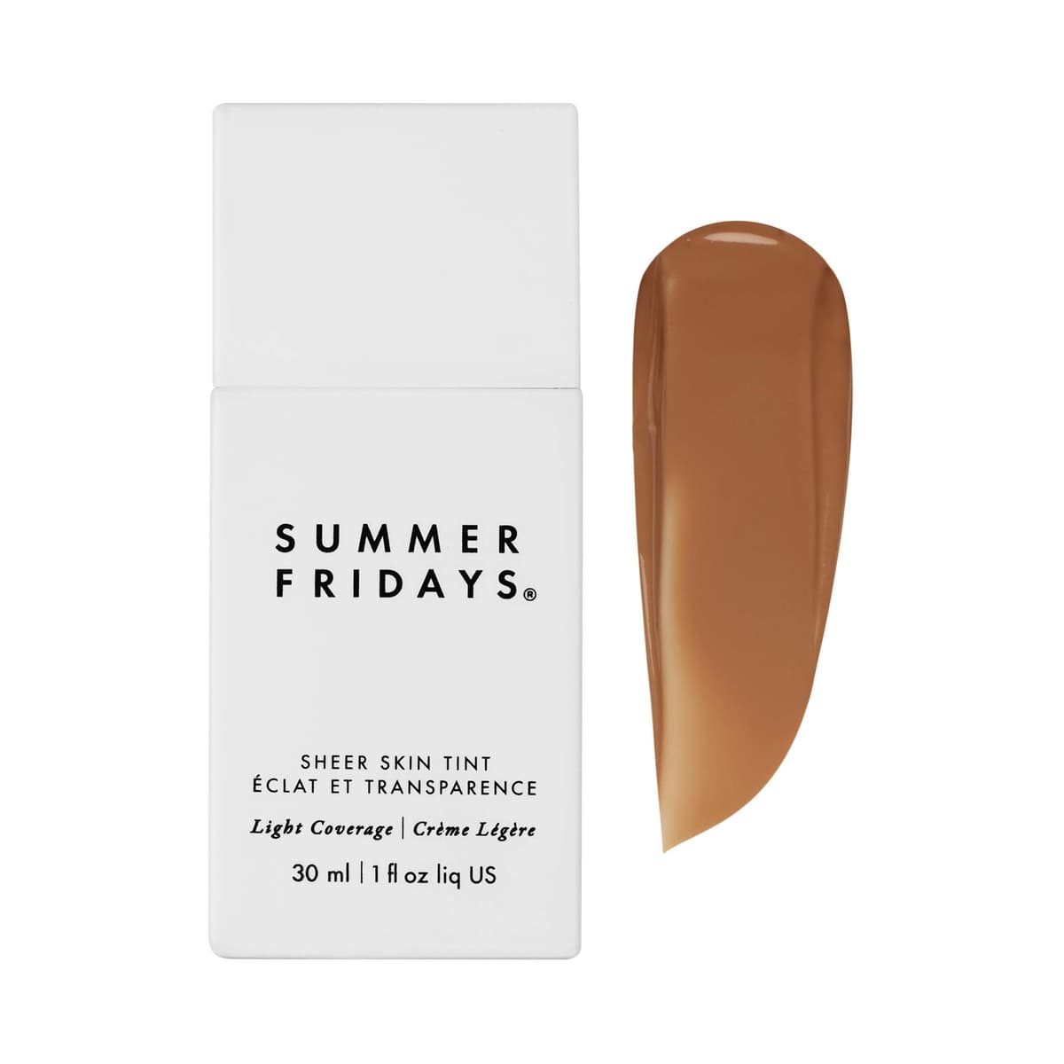 Sheer Skin Tint with Hyaluronic Acid + Squalane, Shade 6