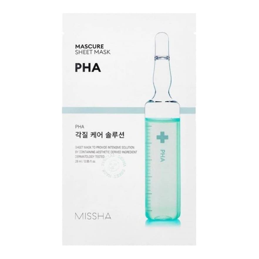 Mascure Peeling Solution Sheet Mask PHA