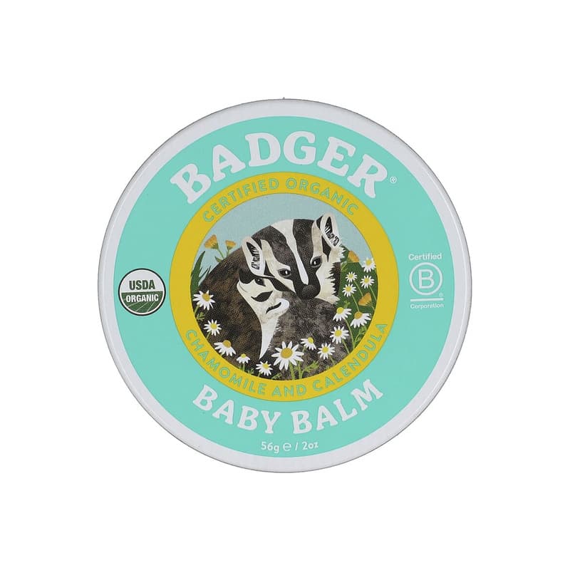 Organic Baby Balm, Chamomile and Calendula