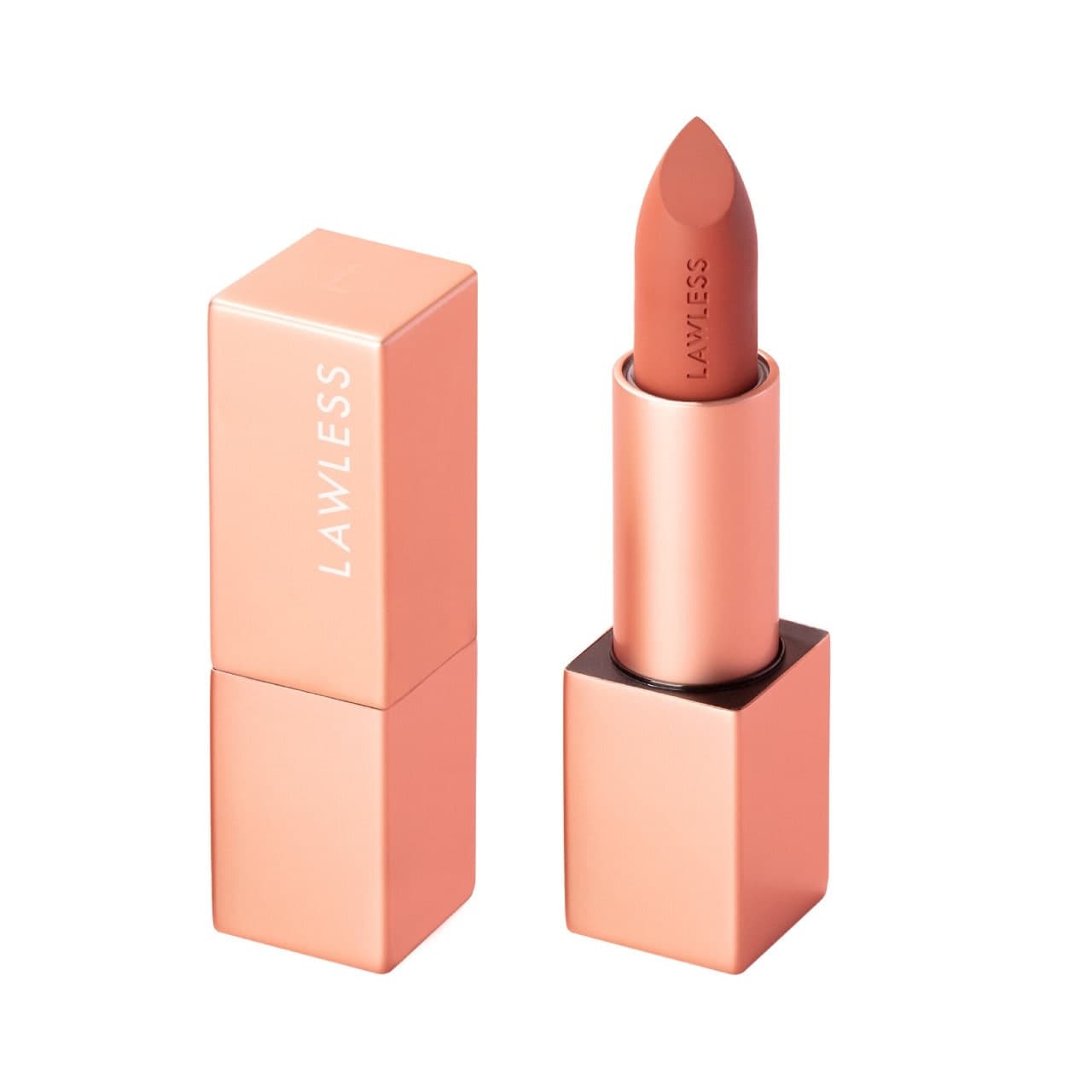 Forget the Filler Lip-Plumping Line-Smoothing Satin Cream Lipstick, Cookie