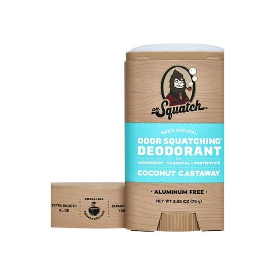 Deodorant Wide Stick Coconut Castaway