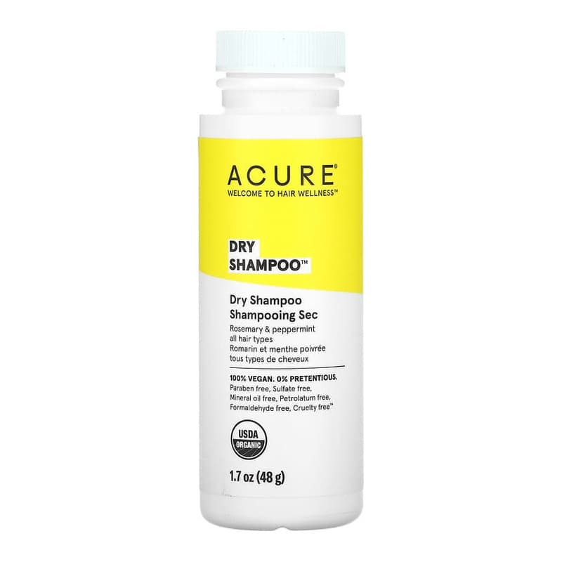 Dry Shampoo, All Hair Types, Rosemary & Peppermint