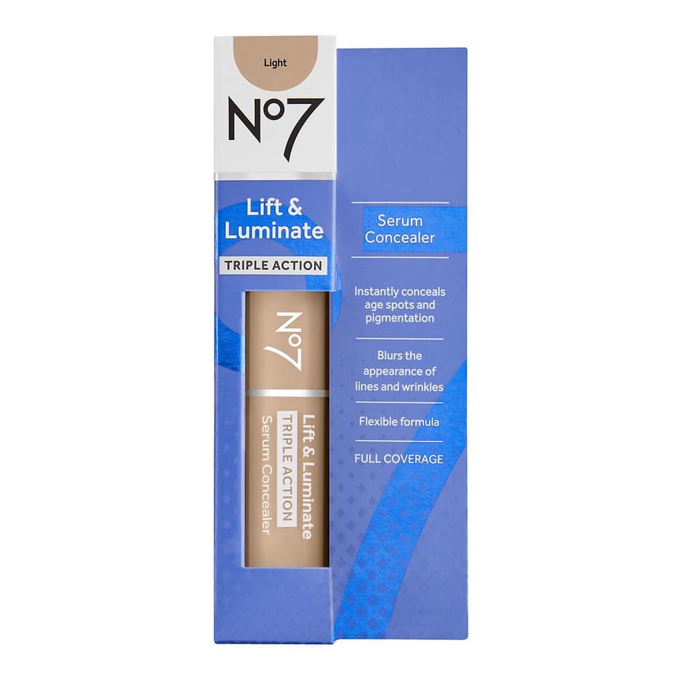Lift & Luminate Triple Action Serum Concealer, Light