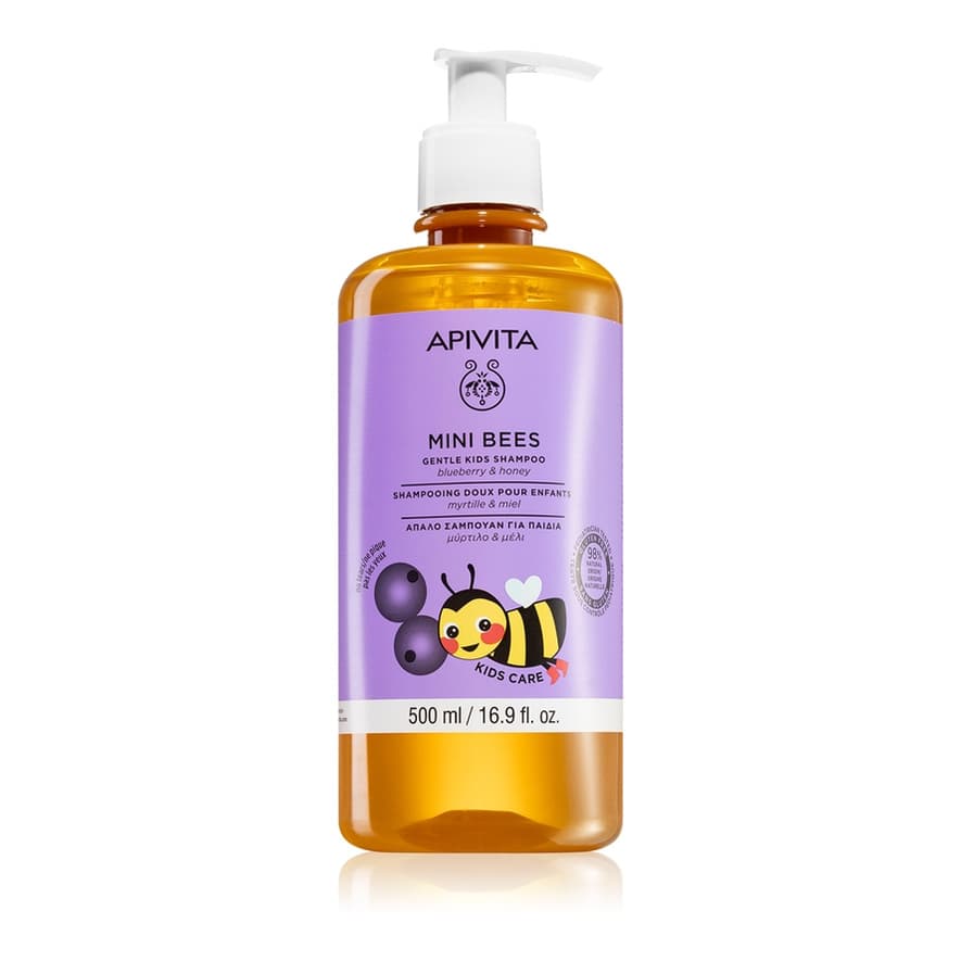 Mini Bees Gentle Kids Shampoo Blueberry & Honey