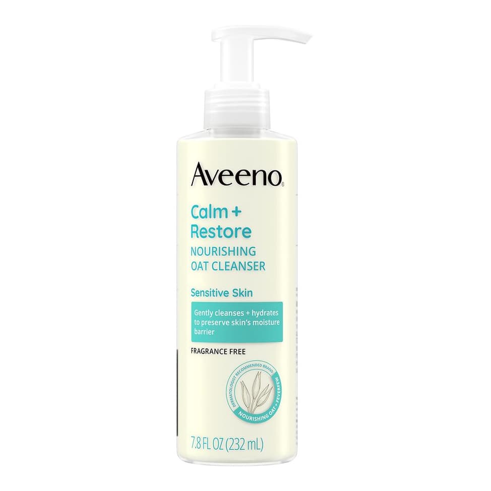 Calm + Restore Nourishing Oat Sensitive Skin Cleanser Fragrance-Free