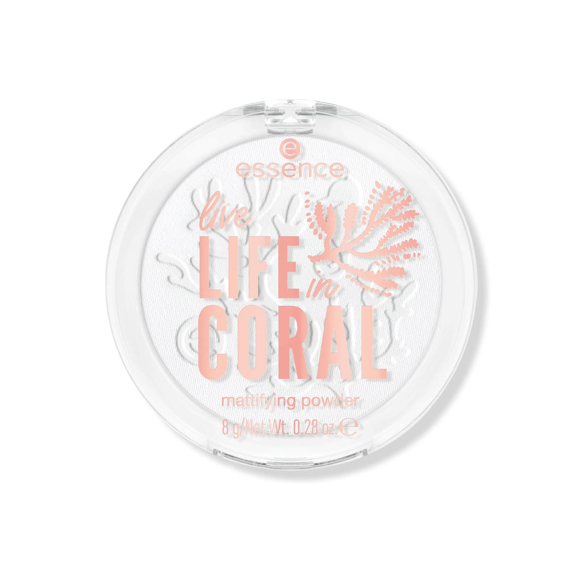 Live Life In Coral Mattifying Powder
