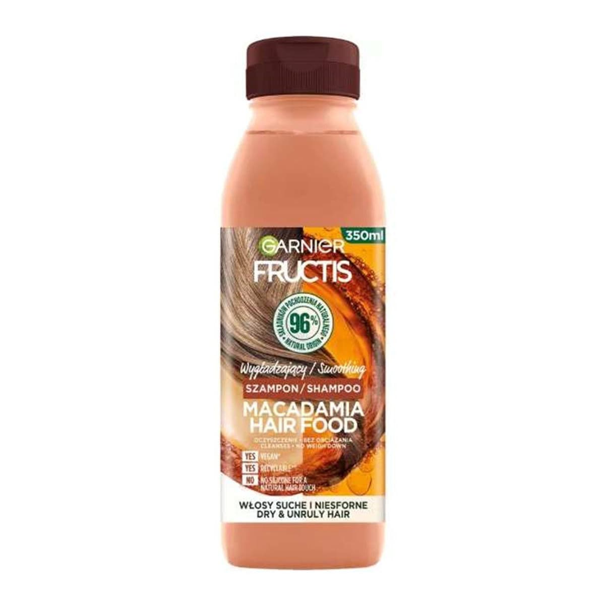 Fructis Hair Food Smoothing Shampoo Macadamia