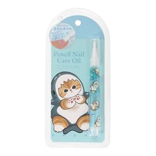 mofusand Pencil Nail Care Oil, Shark Nyan - Earl Grey