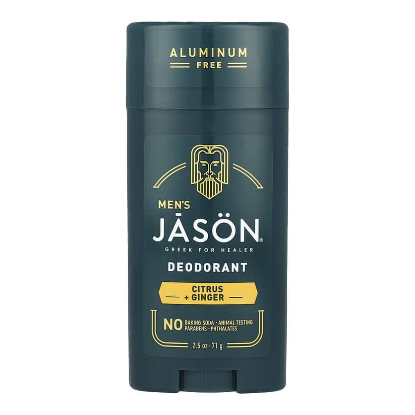 Men's, Deodorant, Aluminum Free, Citrus + Ginger