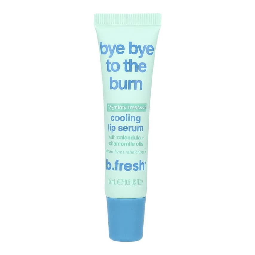 Bye Bye To The Burn, Cooling Lip Serum, Mint