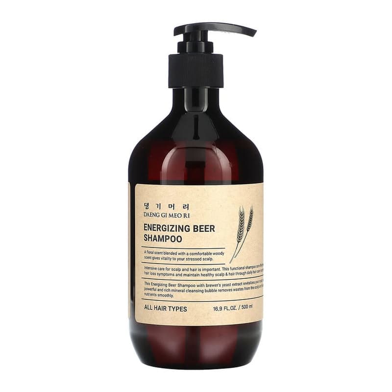 Energizing Beer Shampoo. All Hair Types
