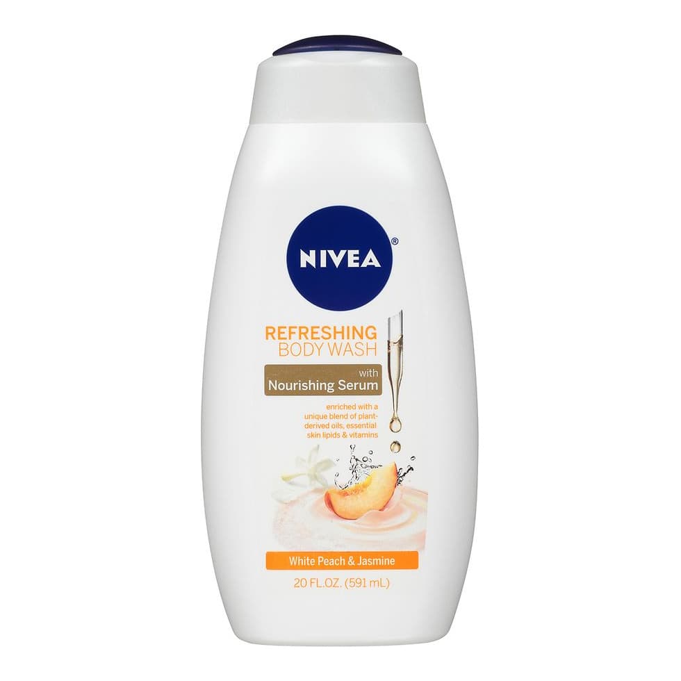 Refreshing Body Wash with Nourishing Serum White Peach and Jasmine