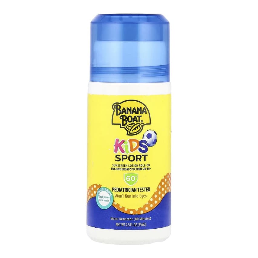 Kids Sport, Sunscreen Lotion Roll-On, SPF 60+