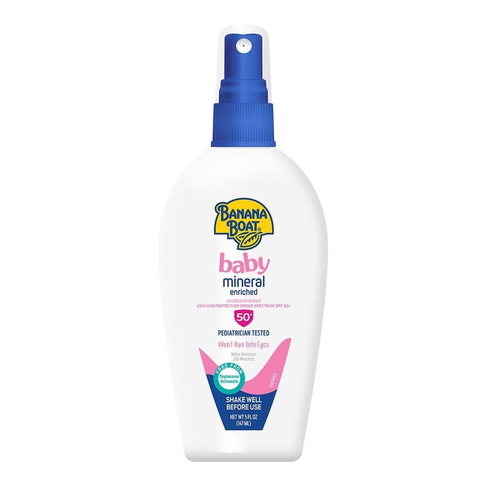 Baby Mineral Enriched Sunscreen Finger Pump Spray SPF 50+
