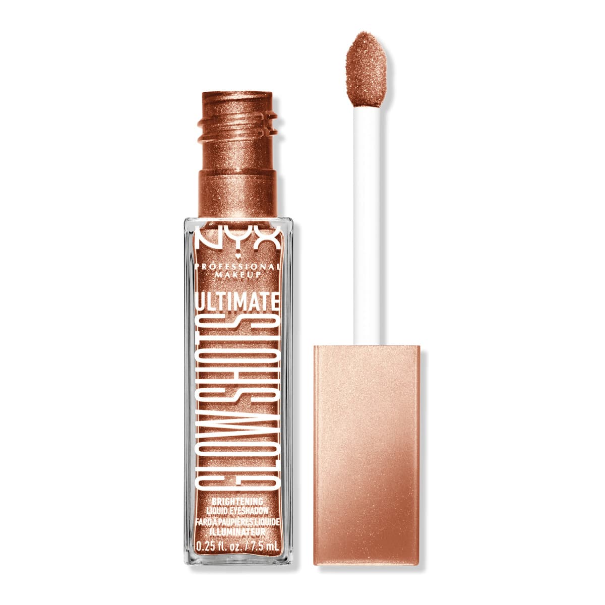 Ultimate Glow Shots Vitamin C Infused Liquid Eyeshadow, Golden Goji