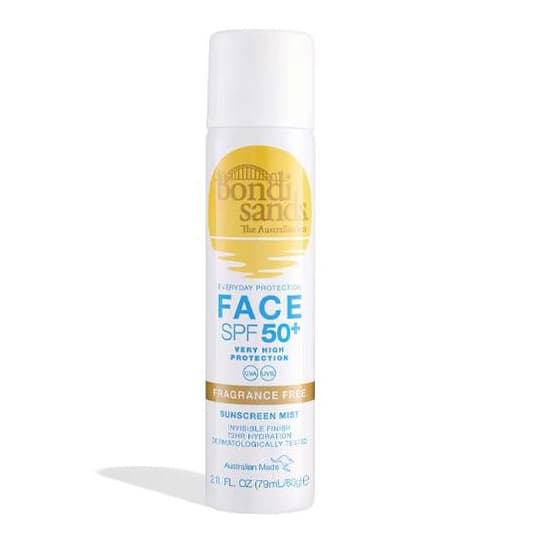 Fragrence Free Face Mist Spf 50+