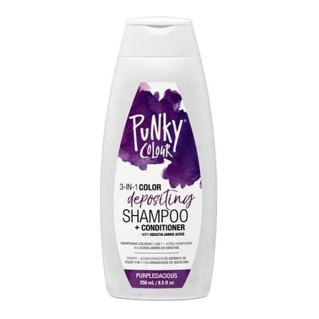 3-in-1 Color Depositing Shampoo + Conditioner Purpledacious