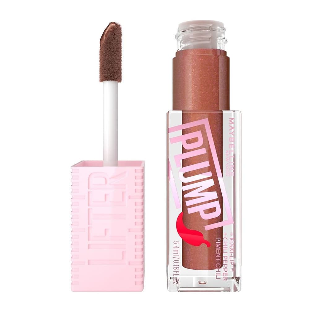 Lifter Plump Lip Plumping Gloss With Chili Pepper And 5% Maxi-Lip, Cocoa Zing