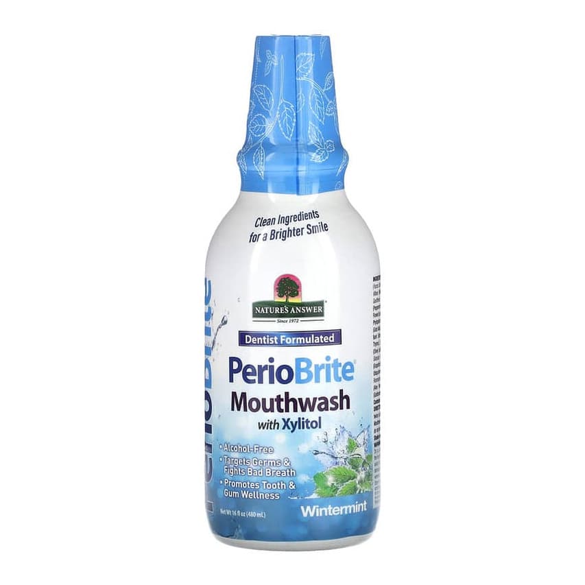 PerioBrite, Mouthwash with Xylitol, Wintermint