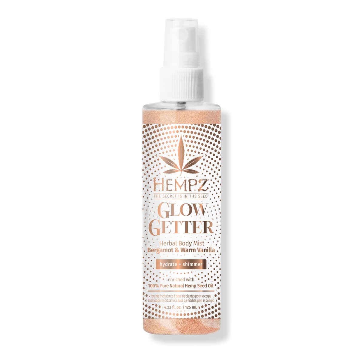 Glow Getter Herbal Body Mist with Shimmer